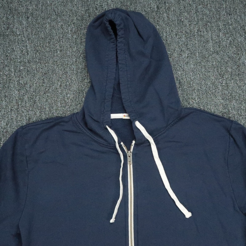 Marine Layer Hoodie Men Extra Large Blue Zip Up Afternoon Full Hooded Pockets XL - Picture 2 of 8